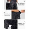 G Gradual Women’s 5″ High Waisted Swim Board Shorts with Phone Pockets UPF 50+ Quick Dry Beach Shorts for Women with Liner(Grey Camo)