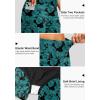 G Gradual Women’s 5″ High Waisted Swim Board Shorts with Phone Pockets UPF 50+ Quick Dry Beach Shorts for Women with Liner(Leaf)