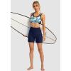 G Gradual Women’s 5″ High Waisted Swim Board Shorts with Phone Pockets UPF 50+ Quick Dry Beach Shorts for Women with Liner(Navy)