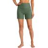 G Gradual Women’s 5″ High Waisted Swim Board Shorts with Phone Pockets UPF 50+ Quick Dry Beach Shorts for Women with Liner(Sage)
