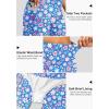 G Gradual Women’s 5″ High Waisted Swim Board Shorts with Phone Pockets UPF 50+ Quick Dry Beach Shorts for Women with Liner(Sun Flower)