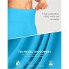 G Gradual Women’s 7″ Long Swim Board Shorts High Waisted Quick Dry Beach Swimming Shorts for Women with Liner Pockets(Sky Blue)