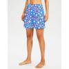 G Gradual Women’s 7″ Long Swim Board Shorts High Waisted Quick Dry Beach Swimming Shorts for Women with Liner Pockets(Sun Flower)