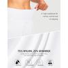 G Gradual Women’s 7″ Long Swim Board Shorts High Waisted Quick Dry Beach Swimming Shorts for Women with Liner Pockets(White)