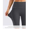 G Gradual Women’s 9″ High Waisted Swim Board Shorts Tummy Control Swimsuit Bottoms for Women with Liner Pockets(Dark Grey)