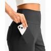 G Gradual Women’s Bermuda Long Shorts with Pockets 9″ High Waisted Knee Length Shorts for Women Walking Athletic Workout(Dark Grey)