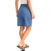 G Gradual Women’s Bermuda Long Shorts with Pockets 9″ High Waisted Knee Length Shorts for Women Walking Athletic Workout(Light Blue)