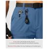G Gradual Men’s Hiking Cargo Shorts Stretch Quick Dry Outdoor Tactical Shorts for Men with Multi Pocket for Fishing Casual(Blue)