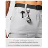 G Gradual Men’s Hiking Cargo Shorts Stretch Quick Dry Outdoor Tactical Shorts for Men with Multi Pocket for Fishing Casual(Light Grey)