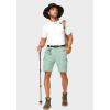 G Gradual Men’s Hiking Cargo Shorts Stretch Quick Dry Outdoor Tactical Shorts for Men with Multi Pocket for Fishing Casual(Mint Green)