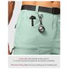 G Gradual Men’s Hiking Cargo Shorts Stretch Quick Dry Outdoor Tactical Shorts for Men with Multi Pocket for Fishing Casual(Mint Green)