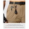 G Gradual Men’s Hiking Cargo Shorts Stretch Quick Dry Outdoor Tactical Shorts for Men with Multi Pocket for Fishing Casual(Mud)