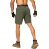 G Gradual Men’s Hiking Cargo Shorts Stretch Quick Dry Outdoor Tactical Shorts for Men with Multi Pocket for Fishing Casual(Slate Green)