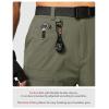G Gradual Men’s Hiking Cargo Shorts Stretch Quick Dry Outdoor Tactical Shorts for Men with Multi Pocket for Fishing Casual(Slate Green)
