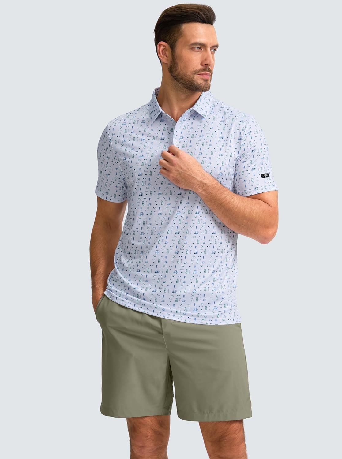 imageG Gradual Mens Casual Shorts 7 Lightweight Golf Shorts for Men Stretch with 3 Pockets Quick Dry Breathable Work ShortsGrey Sage