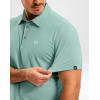 G Gradual Men’s Athletic Polo Shirts Moisture Wicking Quick Dry Sport Polos Short Sleeve Golf Shirt(Jasmine Green)