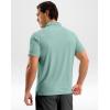 G Gradual Men’s Athletic Polo Shirts Moisture Wicking Quick Dry Sport Polos Short Sleeve Golf Shirt(Jasmine Green)