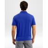 G Gradual Men’s Athletic Polo Shirts Moisture Wicking Quick Dry Sport Polos Short Sleeve Golf Shirt(Royal Blue)