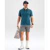 G Gradual Men’s Athletic Polo Shirts Moisture Wicking Quick Dry Sport Polos Short Sleeve Golf Shirt(Teal)