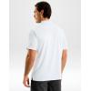 G Gradual Men’s Athletic Polo Shirts Moisture Wicking Quick Dry Sport Polos Short Sleeve Golf Shirt(White)