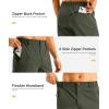 G Gradual Men’s Casual Shorts 11″ Long Lightweight Golf Shorts for Men Hiking Work Outdoor Stretch(Army Green)