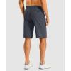G Gradual Men’s Casual Shorts 11″ Long Lightweight Golf Shorts for Men Hiking Work Outdoor Stretch(Grey)