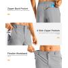 G Gradual Men’s Casual Shorts 11″ Long Lightweight Golf Shorts for Men Hiking Work Outdoor Stretch(Light Grey)