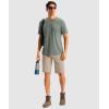 G Gradual Men’s Casual Shorts 11″ Long Lightweight Golf Shorts for Men Hiking Work Outdoor Stretch(Light Khaki)