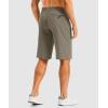G Gradual Men’s Casual Shorts 11″ Long Lightweight Golf Shorts for Men Hiking Work Outdoor Stretch(Stone Grey)
