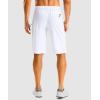 G Gradual Men’s Casual Shorts 11″ Long Lightweight Golf Shorts for Men Hiking Work Outdoor Stretch(White)