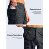 G Gradual Men’s Casual Shorts 7″ Lightweight Golf Shorts for Men Stretch with 3 Pockets Quick Dry Breathable Work Shorts(Black Camo)