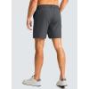 G Gradual Men’s Casual Shorts 7″ Lightweight Golf Shorts for Men Stretch with 3 Pockets Quick Dry Breathable Work Shorts(Dark Grey)