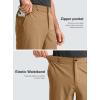 G Gradual Men’s Casual Shorts 7″ Lightweight Golf Shorts for Men Stretch with 3 Pockets Quick Dry Breathable Work Shorts(Dark Khaki)