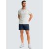 G Gradual Men’s Casual Shorts 7″ Lightweight Golf Shorts for Men Stretch with 3 Pockets Quick Dry Breathable Work Shorts(Navy)