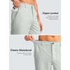 G Gradual Men’s Casual Shorts 7″ Lightweight Golf Shorts for Men Stretch with 3 Pockets Quick Dry Breathable Work Shorts(Pale)