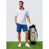 G Gradual Men’s Casual Shorts 7″ Lightweight Golf Shorts for Men Stretch with 3 Pockets Quick Dry Breathable Work Shorts(Royal Blue)