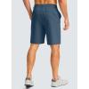 G Gradual Men’s Casual Shorts 7″ Lightweight Golf Shorts for Men Stretch with 3 Pockets Quick Dry Breathable Work Shorts(Tibetan Blue)