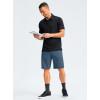 G Gradual Men’s Casual Shorts 7″ Lightweight Golf Shorts for Men Stretch with 3 Pockets Quick Dry Breathable Work Shorts(Tibetan Blue)