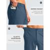 G Gradual Men’s Casual Shorts 7″ Lightweight Golf Shorts for Men Stretch with 3 Pockets Quick Dry Breathable Work Shorts(Tibetan Blue)