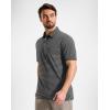 G Gradual Mens Golf Shirt Dry Fit Moisture Wicking Performance Short Sleeve Striped Polo Shirts for Men Dressy Casual(Black Stripe)