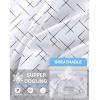G Gradual Sleeveless Golf Shirts for Women Collared V Neck Tennis Tank Top Cooling Polo UPF 50+ Quick Dry Lightweight(Black Lines)