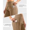 G Gradual Women’s High Waisted 9″ Bermuda Shorts with Zipper Pockets Athletic Workout Long Shorts for Women Knee Length(Bronze Green)