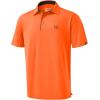 G Gradual Mens Golf Shirt Dry Fit Short Sleeve Polos Moisture Wicking Performance Polo Shirts for Men Athletic Tennis Casual(Orange)