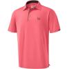 G Gradual Mens Golf Shirt Dry Fit Short Sleeve Polos Moisture Wicking Performance Polo Shirts for Men Athletic Tennis Casual(Pink)