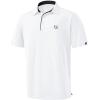 G Gradual Mens Golf Shirt Dry Fit Short Sleeve Polos Moisture Wicking Performance Polo Shirts for Men Athletic Tennis Casual(White)
