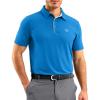 G Gradual Mens Golf Shirt Dry Fit Short Sleeve Polos Moisture Wicking Performance Polo Shirts for Men Athletic Tennis Casual(Sky Blue)
