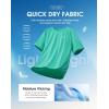 G Gradual Mens Workout Dry Fit Shirts Athletic Performance T-Shirts Moisture Wicking Lightweight Tee Shirts for Gym Running(Cascadia Green)