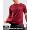 G Gradual Mens Workout Dry Fit Shirts Athletic Performance T-Shirts Moisture Wicking Lightweight Tee Shirts for Gym Running(Red)