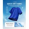 G Gradual Mens Workout Dry Fit Shirts Athletic Performance T-Shirts Moisture Wicking Lightweight Tee Shirts for Gym Running(Royal Blue)