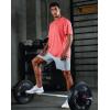 G Gradual Mens Workout Dry Fit Shirts Athletic Performance T-Shirts Moisture Wicking Lightweight Tee Shirts for Gym Running(Watermelon Red)